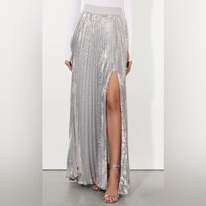 •NWT• Alice & Olivia Ivey Sequin Maxi Skirt